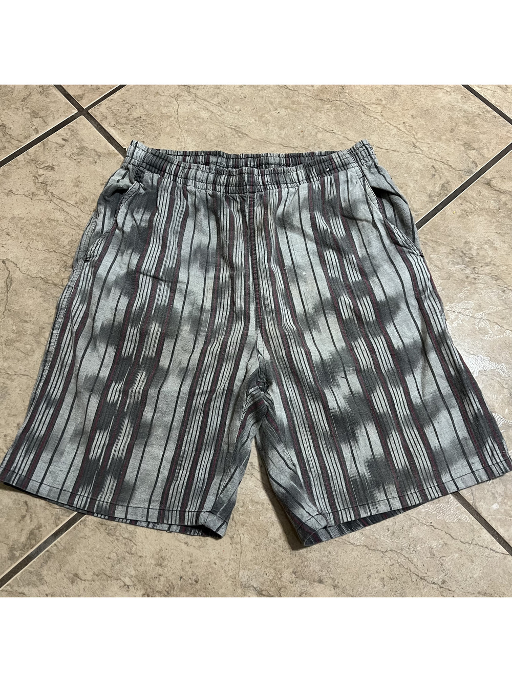 Vintage Ocean Pacific Board Shorts Summer Grunge Surf Skater Y2k Medium Striped